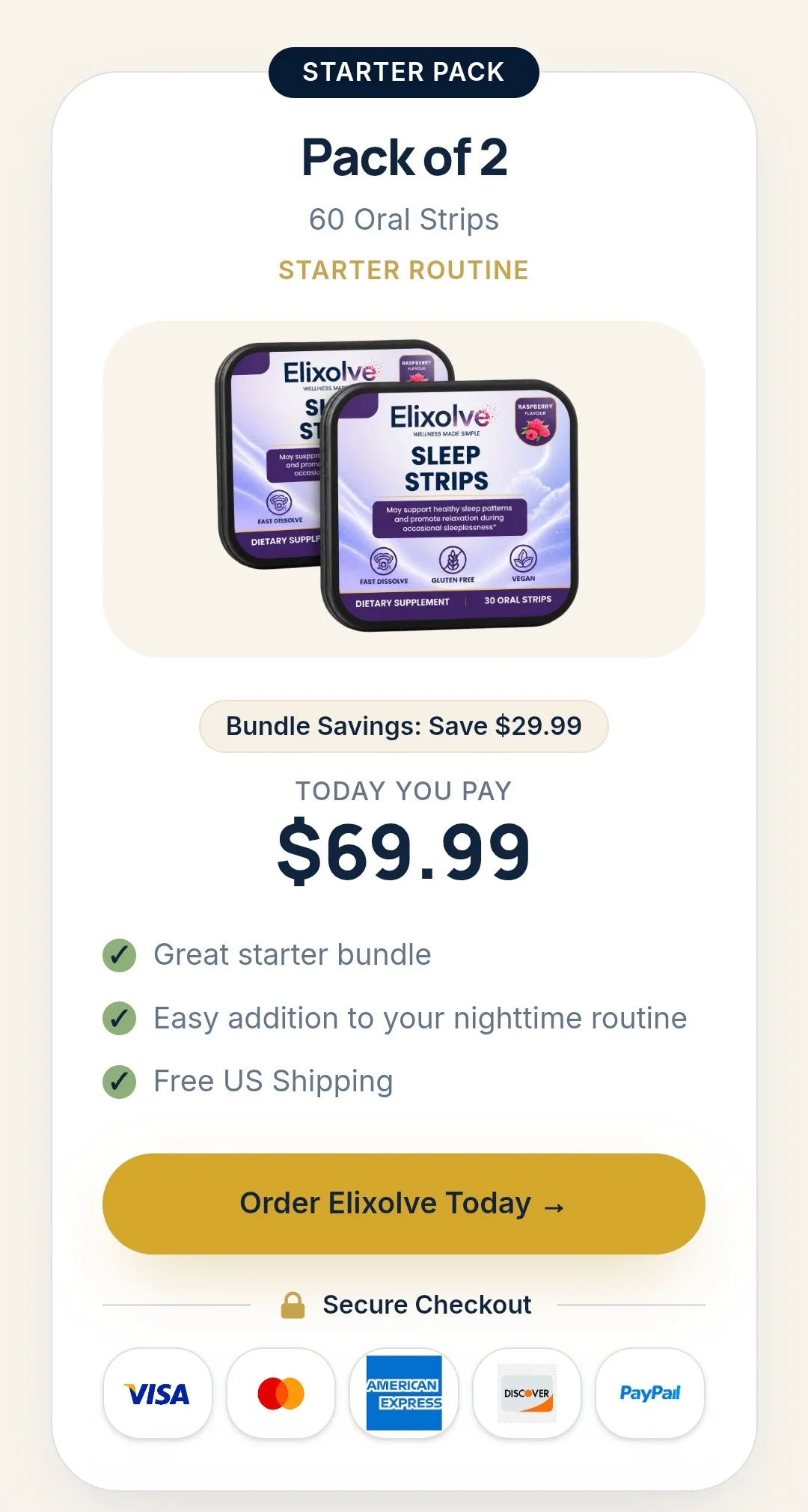 Elixolve™ 2-Pack pricing